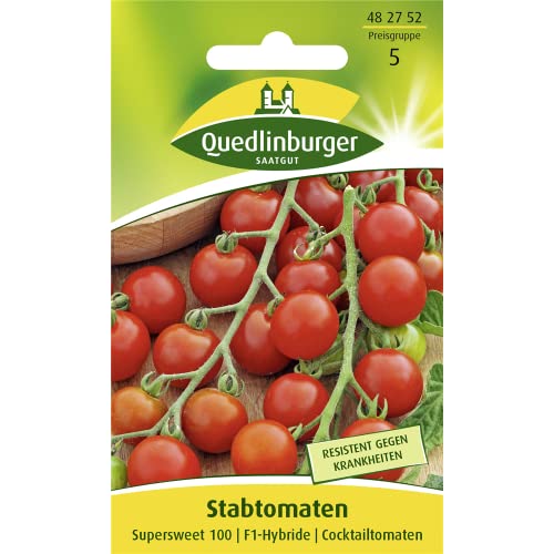 Tomaten, Supersweet 100, Cocktailtomate von Quedlinburger