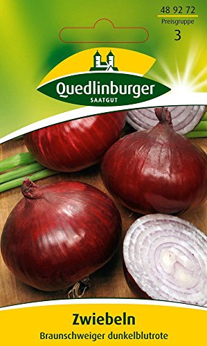 Zwiebelsamen - Zwiebel Braunschweiger dunkelblrote von Quedlinburger Saatgut Zwiebelsamen - Zwiebel Braunschweiger dunkelblrote von Quedlinburger Saatgut von Quedlinburger