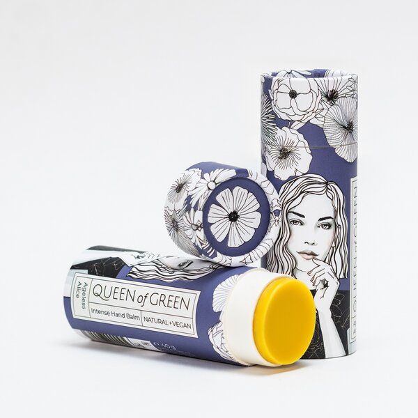 Queen of Green Handbalsam mit Anti-Aging-Power "Ageless Alice" - vegan und plastikfrei von Queen of Green
