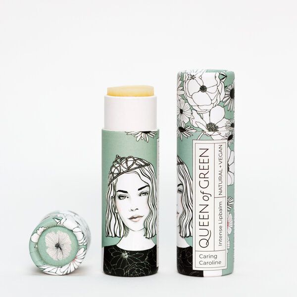 Queen of Green Intensive Lippenpflege "Caring Caroline" - vegan und plastikfrei von Queen of Green