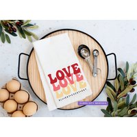 Retro Valentinstag Küchen Handtuch, Geschirrtuch, Dekor, Liebe Urlaub Badezimmer Handtuch Retro Valentinstag Küchen Handtuch, Geschirrtuch, Dekor, Liebe Urlaub Badezimmer Handtuch von QueenCityBespoke