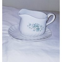 Corelle Koordinaten Callaway Efeu Sauciere Mit Untertasse-Geschirr-Kanne-Kaffee-Tee-steingut-Keramik-Porzellan-Essteller-Geschirr-Set von QueenKshopCa