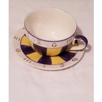 Vintage Teetasse-Kaffeetasse-Mit Untertasse-Geschirr-Geschirr-steingut-Keramik-Porzellan-Tasse Von Canhome. Hergestellt in Thailand von QueenKshopCa