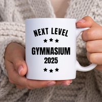 Gymnasium Tasse, Schulwechsel Grundschule Gymi, Gymnasiast Geschenkidee Übertritt, Junge Mädchen, Übergang 5.klasse, Spruch Becher, Schulkind 2025 von QueenOfMyOwnEmpire