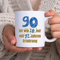 Tasse 90. Geburtstag Opa, Frau Geschenkidee Runder Freund, 90 Jahre, Neunzig, Oma 90-Jähriger Mann, Humor, Spruch Kaffeebecher Tee, Spaß Tasse 90. Geburtstag Opa, Frau Geschenkidee Runder Freund, 90 Jahre, Neunzig, Oma 90-Jähriger Mann, Humor, Spruch Kaffeebecher Tee, Spaß von QueenOfMyOwnEmpire