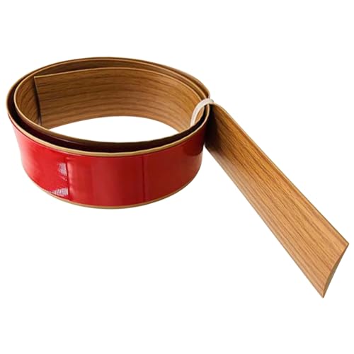 Queenbox 1,57 x 78,74 Zoll Selbstklebender Bodenübergangsstreifen, abziehen und aufkleben, Vinylbodenübergänge, Laminatboden, Vinylbodenkantenbesatz, Laminatbodenstreifen, 07 von Queenbox