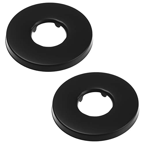 Queenbox 5,4 cm Rosette Flansch Platte Rohr Abdeckung, Runde Edelstahl Wasserrohr Wandabdeckung für Ersatz Reparatur, a von Queenbox
