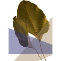 queence Acrylglasbild "Blätter" von Queence