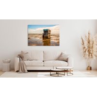 queence Acrylglasbild "Eba" Himmel  Meer  Meer Bilder  Spa  Spa Bilder  Strand 1 Stk. tlg. Fine Art-Print in Galeriequalität von Queence