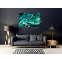 queence Acrylglasbild "Eyco", Meer-Meer Bilder-Foto-Kunst-Natur, (1 St.), Fine Art-Print in Galeriequalität von Queence
