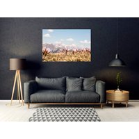 queence Acrylglasbild "Ezzo", Natur-Landschaft-Wiesen & Bäume-Berge-Berge & Alpenbilder, (1 St.), Fine Art-Print in Galeriequalität von Queence