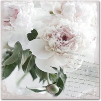 queence Acrylglasbild "Poesie&Rose" von Queence