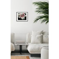queence Bild "Alexa", (1 St.), HD Premium Poster-Druck inkl. Holzrahmen von Queence