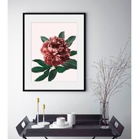 queence Bild "Corinna", (1 St.), HD Premium Poster-Druck inkl. Holzrahmen von Queence