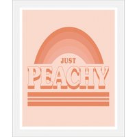 queence Bild "Just Peachy", Schriftzüge, (1 St.) von Queence