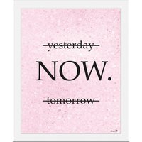 queence Bild "NOW.", Sprüche & Texte, (1 St.) von Queence