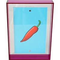 queence Bilderrahmen "Wechselrahmen pink", für 1 Bilder, (1 St.), Stylischer Neon Rahmen für Fotos und Bilder in 10x15cm von Queence