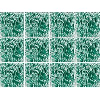 queence Fliesenaufkleber "Mosaik Muster" Stickerfliesen, selbstklebend, Sticker, 12er Set von Queence