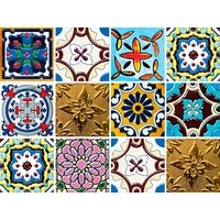 queence Fliesenaufkleber "Muster IV" Stickerfliesen, selbstklebend, Sticker, 12er Set von Queence