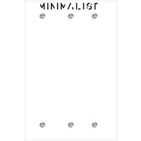 queence Garderobenleiste "MINIMALIST" mit 6 Haken, 80 x 120 cm queence Garderobenleiste "MINIMALIST" mit 6 Haken, 80 x 120 cm von Queence