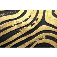 queence Leinwandbild "In Love with Gold" von Queence