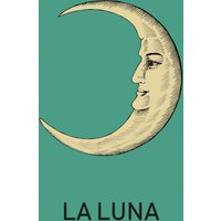 queence Leinwandbild "LA LUNA" von Queence