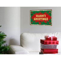 queence Metallbild "Seasons Greetings", (1 St.) von Queence