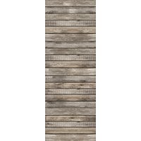queence Vinyltapete "Fausto", bedruckt-Motiv-gemustert-Holz-Retro, 90x250cm, selbstklebend, kinderleichte Anbringung, Sticker von Queence