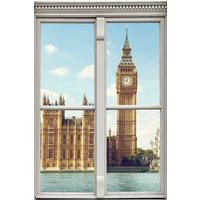 queence Wandsticker "Big Ben" von Queence