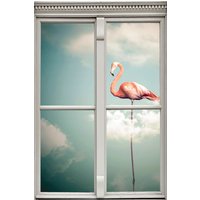 queence Wandsticker "Flamingo" von Queence