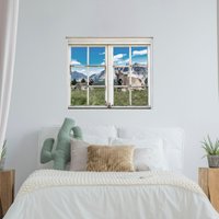 queence Wandsticker "Kühe auf der Alm" Wandsticker, Wandbild, selbstklebend, 3D, Fenster queence Wandsticker "Kühe auf der Alm" Wandsticker, Wandbild, selbstklebend, 3D, Fenster von Queence