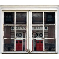 queence Wandsticker "MASS HALL" von Queence