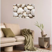 queence Wandsticker "Stones", (1 St.), Selbstklebend, kinderleichte Anbringung von Queence