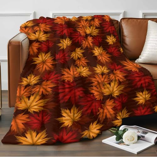 Flanell-Fleece-Überwurfdecke für Couch, Flanell-Fleece-Decken, weich, gemütlich, Plüsch, Bettüberwurf, leicht, gestreift, für alle Jahreszeiten, 101,6 x 127 cm Flanell-Fleece-Überwurfdecke für Couch, Flanell-Fleece-Decken, weich, gemütlich, Plüsch, Bettüberwurf, leicht, gestreift, für alle Jahreszeiten, 101,6 x 127 cm von Queener Home