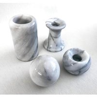 Marmor Set Kerzenhalter Kugel Kerzenleuchter Teelichthalter 4-Teilig Dekoset Marmor Set Kerzenhalter Kugel Kerzenleuchter Teelichthalter 4-Teilig Dekoset von QueenofGarbage2