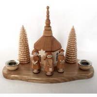 Seiffener Kirche Mit Kurrende Sängern Kerzenhalter Sternsänger Erzgebirge Adventsdekoration Natur Spanbäumchen Seiffener Kirche Mit Kurrende Sängern Kerzenhalter Sternsänger Erzgebirge Adventsdekoration Natur Spanbäumchen von QueenofGarbage2