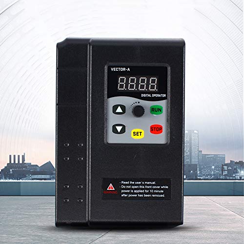 3PS 2.2KW Frequenzumrichter Variable Frequency Driver VFD 3 Phase Input 220V，Steuerungsmethode: V/F von Queeucaer