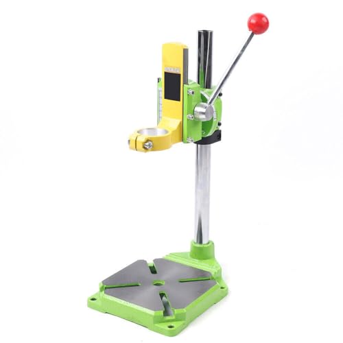 Queeucaer 90° Drehbarer Bohrständer, Bohrmaschinenständer Halterung, Tischbohrmaschine Bohrerhalter Ständer, Bohrständer Standbohrmaschine Säulenbohrmaschine, Verstellbar Stabil für Bohrmaschine, 49cm Queeucaer 90° Drehbarer Bohrständer, Bohrmaschinenständer Halterung, Tischbohrmaschine Bohrerhalter Ständer, Bohrständer Standbohrmaschine Säulenbohrmaschine, Verstellbar Stabil für Bohrmaschine, 49cm von Queeucaer