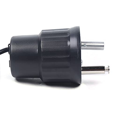 Grillmotor Grill Motor für Spießdreher BBQ motor Mangal Mit Zubehör Barbecue Rotator Elektrische Maschine Outdoor Werkzeug Elektro Grillspieß Spanferkel Gasgrill 220V Zubehör 1 U/min von Queeucaer