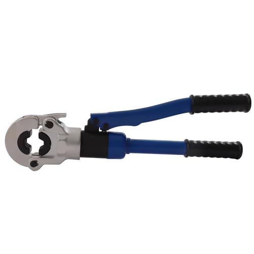 Hydraulische Presszange 1/2" 3/4" 1" Rohr Presszange Kupferrohr Pressbacken 10T für 1/2 (12.7mm), 3/4 (19.05mm) und 1 (25.4mm) Kupferrohr verfügbar von Queeucaer