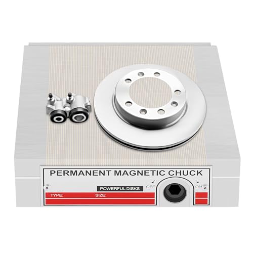 Magnetspannplatte Magnetfutter Permanente Spannplatte Magnettisch 150 * 150mm,Dauermagnetischer Saugnapf 6x6 Zoll,Flachschleifmaschinen, Werkzeugschleifmaschinen Magnetspannplatte Magnetfutter Permanente Spannplatte Magnettisch 150 * 150mm,Dauermagnetischer Saugnapf 6x6 Zoll,Flachschleifmaschinen, Werkzeugschleifmaschinen von Queeucaer