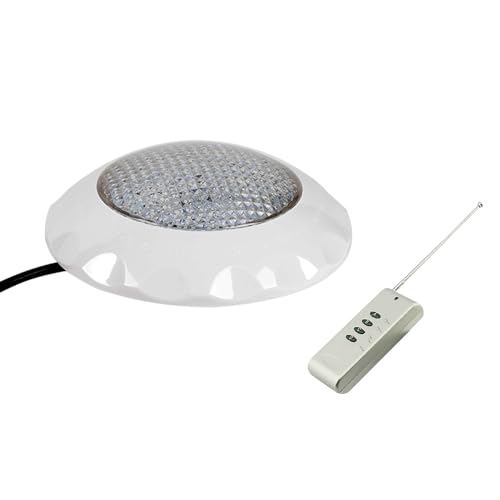 Queeucaer Poolbeleuchtung LED RGB Poollicht Poolbeleuchtung Schwimmbad Lampen W/Fernbedienung Wasserdicht von Queeucaer
