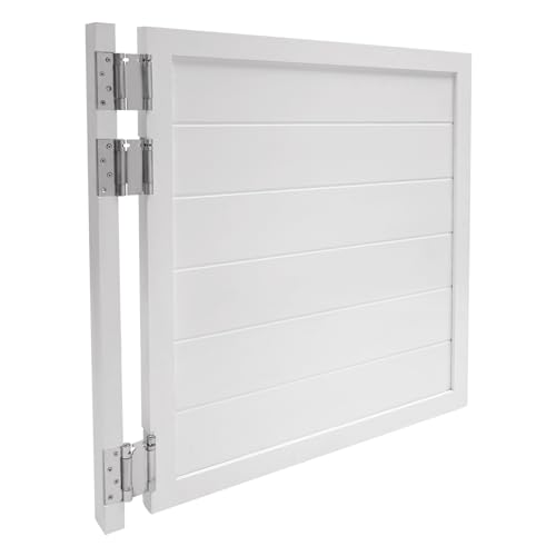 Weiß Massivholz Schwingtür Veranda Eingang Für 90x90cm schwarz Dicke 3.5cm für Cafés, Einkaufszentren, Restaurants, Bars, Bibliotheken, Kassen, Empfangsräume, Clubs, Wohnzimmer, Balkone, Terrassen von Queeucaer