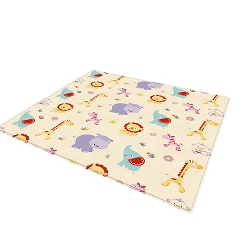 Queiting 180×150cm Spielmatte Kinderteppich Wasserdichte Faltbar Spielteppich Krabbelmatte Für Baby von Queiting