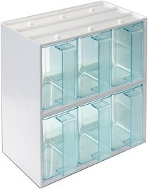 Quellmalz 6er Schüttensatz mit 6 Kunststoffschütten, Gehäuse weiß, Farbe: Grüntransparent, B 267 x T 150 x H 292 mm Quellmalz 6er Schüttensatz mit 6 Kunststoffschütten, Gehäuse weiß, Farbe: Grüntransparent, B 267 x T 150 x H 292 mm von Quellmalz