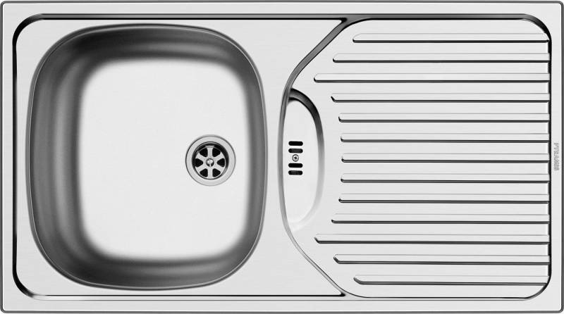 Quellmalz Edelstahlspüle Quellmalz ET78 Einbauspüle Edelstahl glatt von Quellmalz