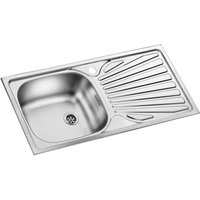 Quellmalz Einbauspüle Napoli Edelstahl Edelstahl B/H/T: ca. 86x16x43,5 cm Quellmalz Einbauspüle Napoli Edelstahl Edelstahl B/H/T: ca. 86x16x43,5 cm von Quellmalz