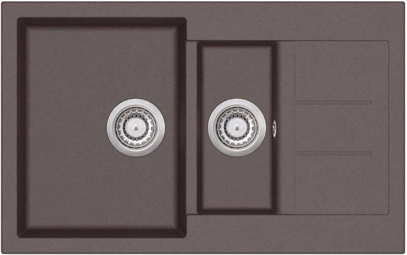 Quellmalz Granitspüle Granitspüle Victory W800.30 - braun, ab 60er Unterschrank, 80 x 50 cm Quellmalz Granitspüle Granitspüle Victory W800.30 - braun, ab 60er Unterschrank, 80 x 50 cm von Quellmalz