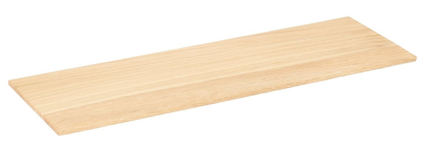 Kesseböhmer Küchenrückwand Kesseböhmer Linero MosaiQ Relingsystem Deko Einleger 348 mm Holz Eiche von Kesseböhmer