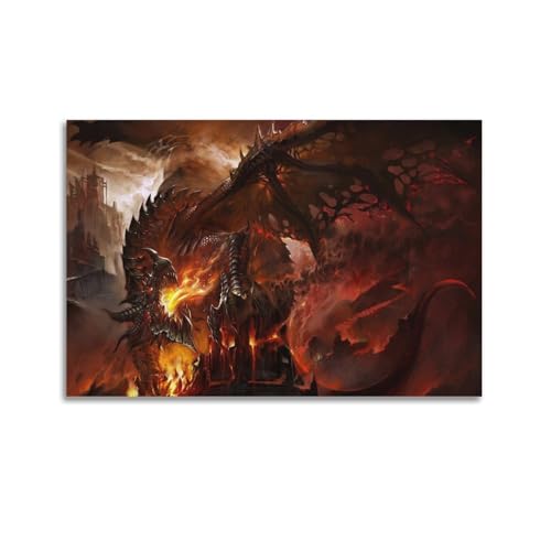Quem Dragon Age Spiel-Poster, dekoratives Gemälde, Leinwand-Wandposter und Kunstdruck, modernes Familienschlafzimmer-Dekor-Poster, 20 x 30 cm Quem Dragon Age Spiel-Poster, dekoratives Gemälde, Leinwand-Wandposter und Kunstdruck, modernes Familienschlafzimmer-Dekor-Poster, 20 x 30 cm von Quem